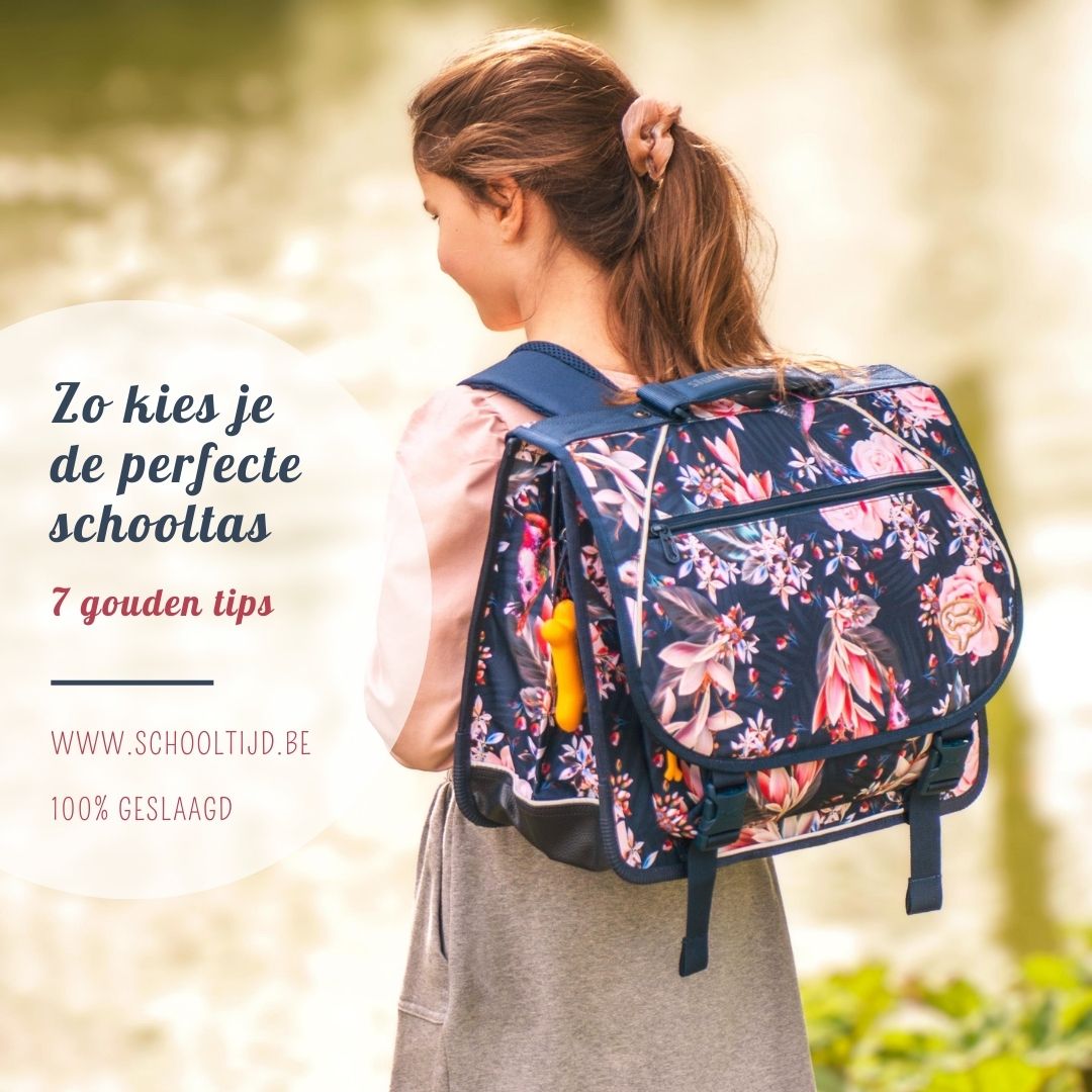 Cover E-book gouden tips voor de perfecte schooltas