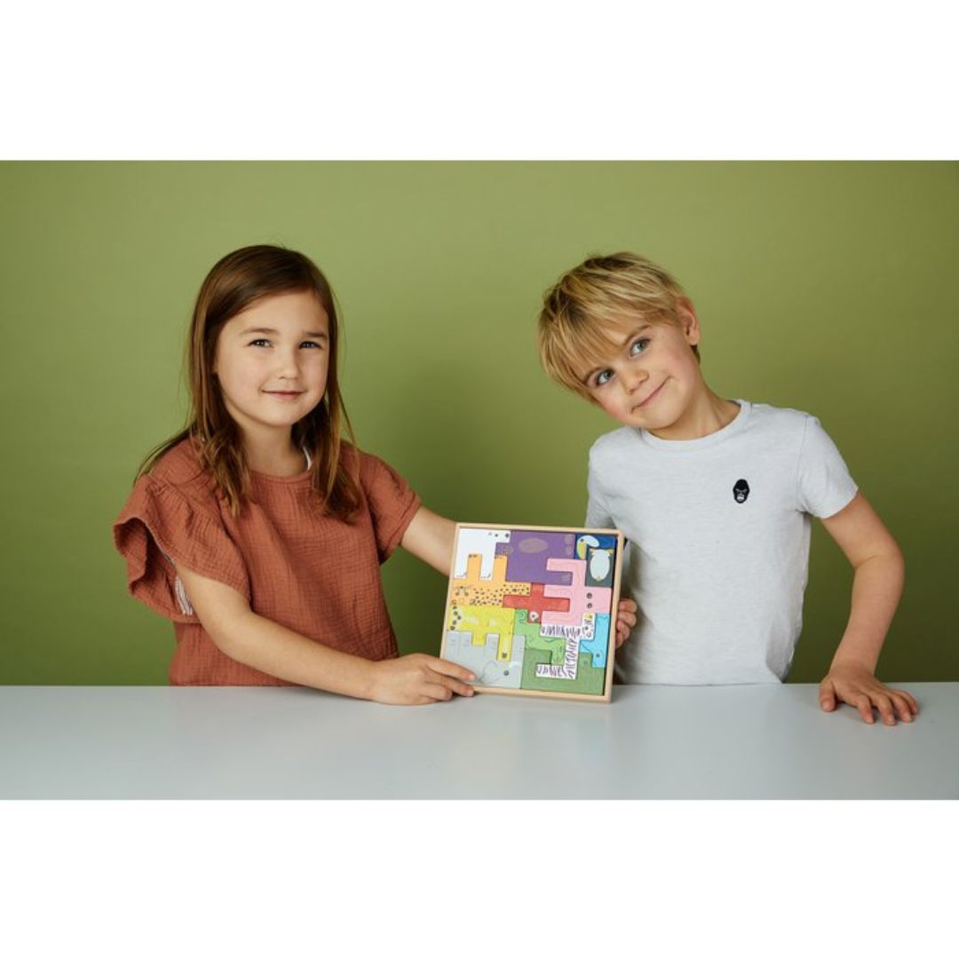 3D puzzel dieren