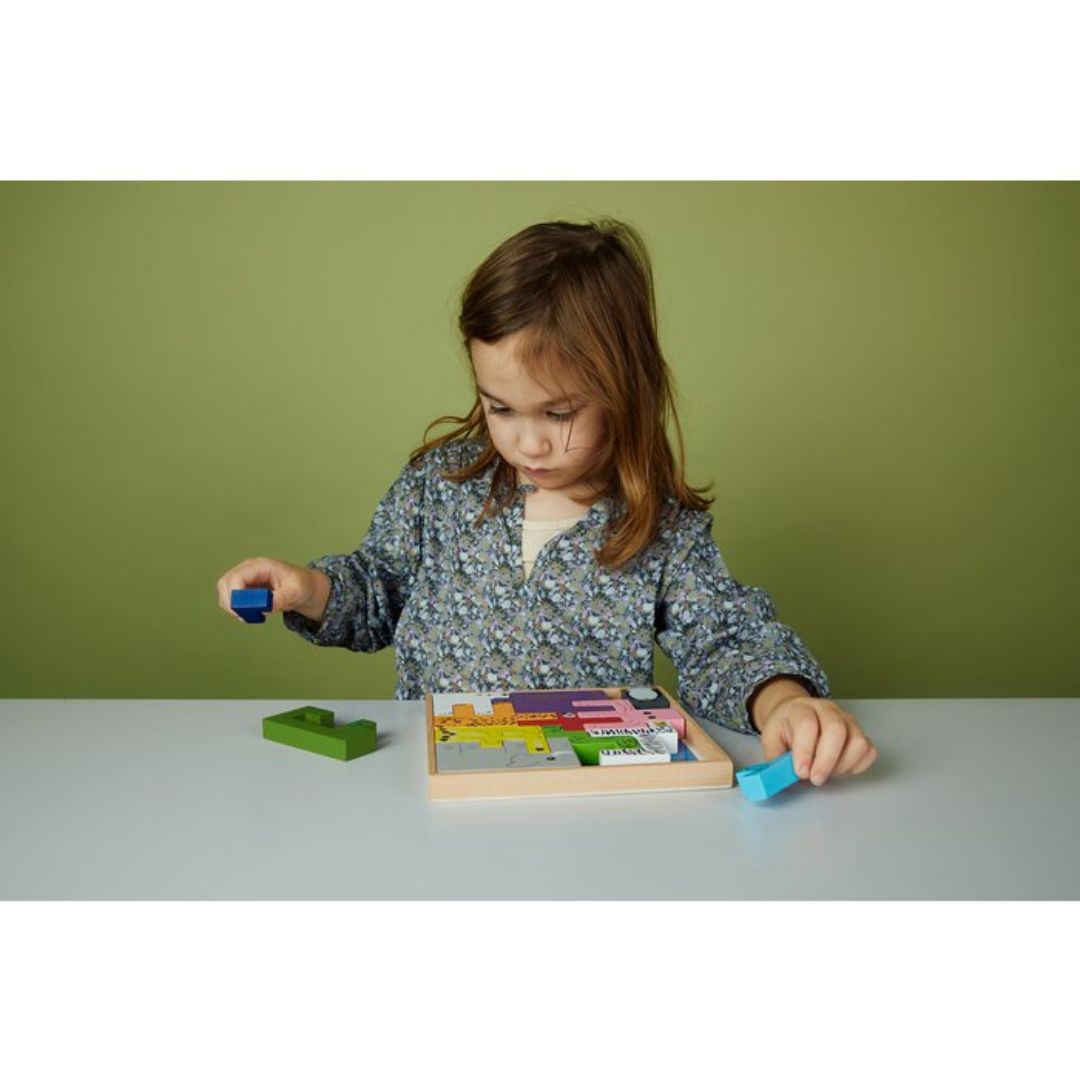 3D Puzzel Stoere Dieren - Superblocco +3jr