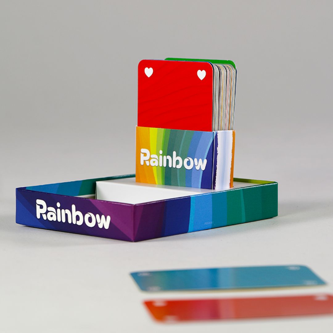 kaartspel regenboog