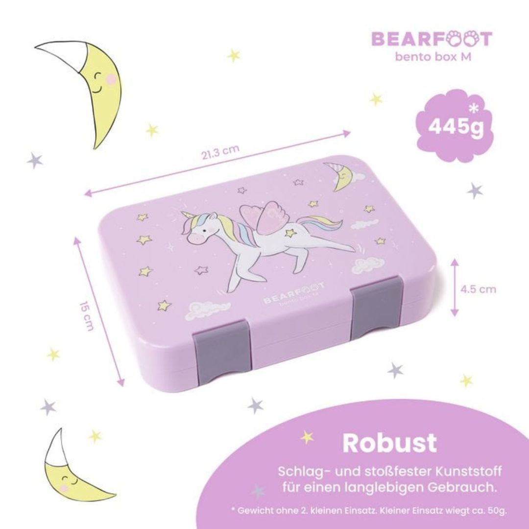 Bento lunchbox Bearfoot Eenhoorn