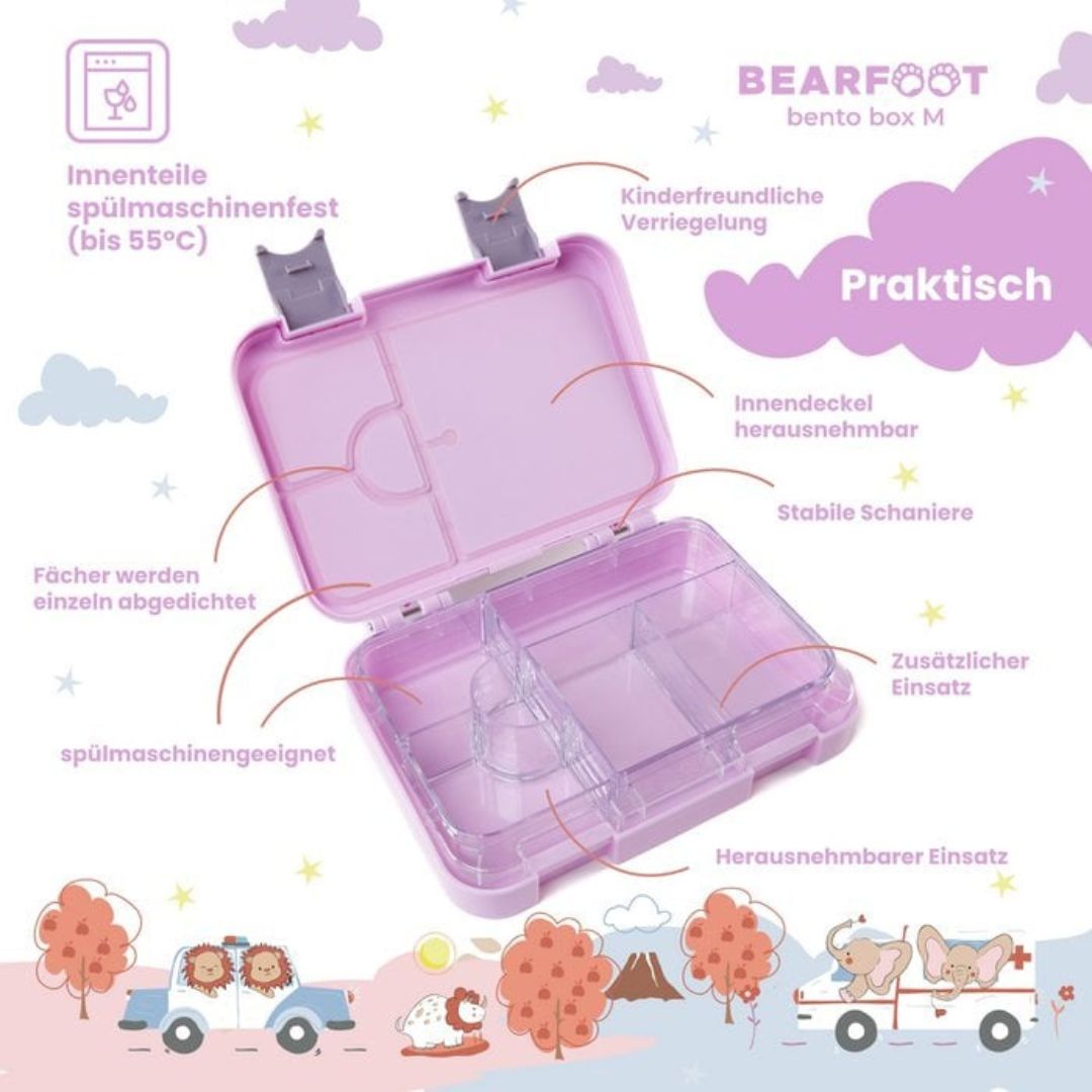 Bento lunchbox Bearfoot Zeemeermin