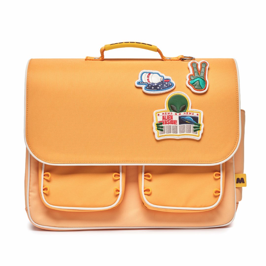 Moodbag boekentas eerste leerjaar geel