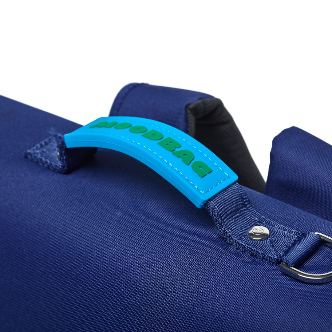boekentas eerste leerjaar blauw Moodbag