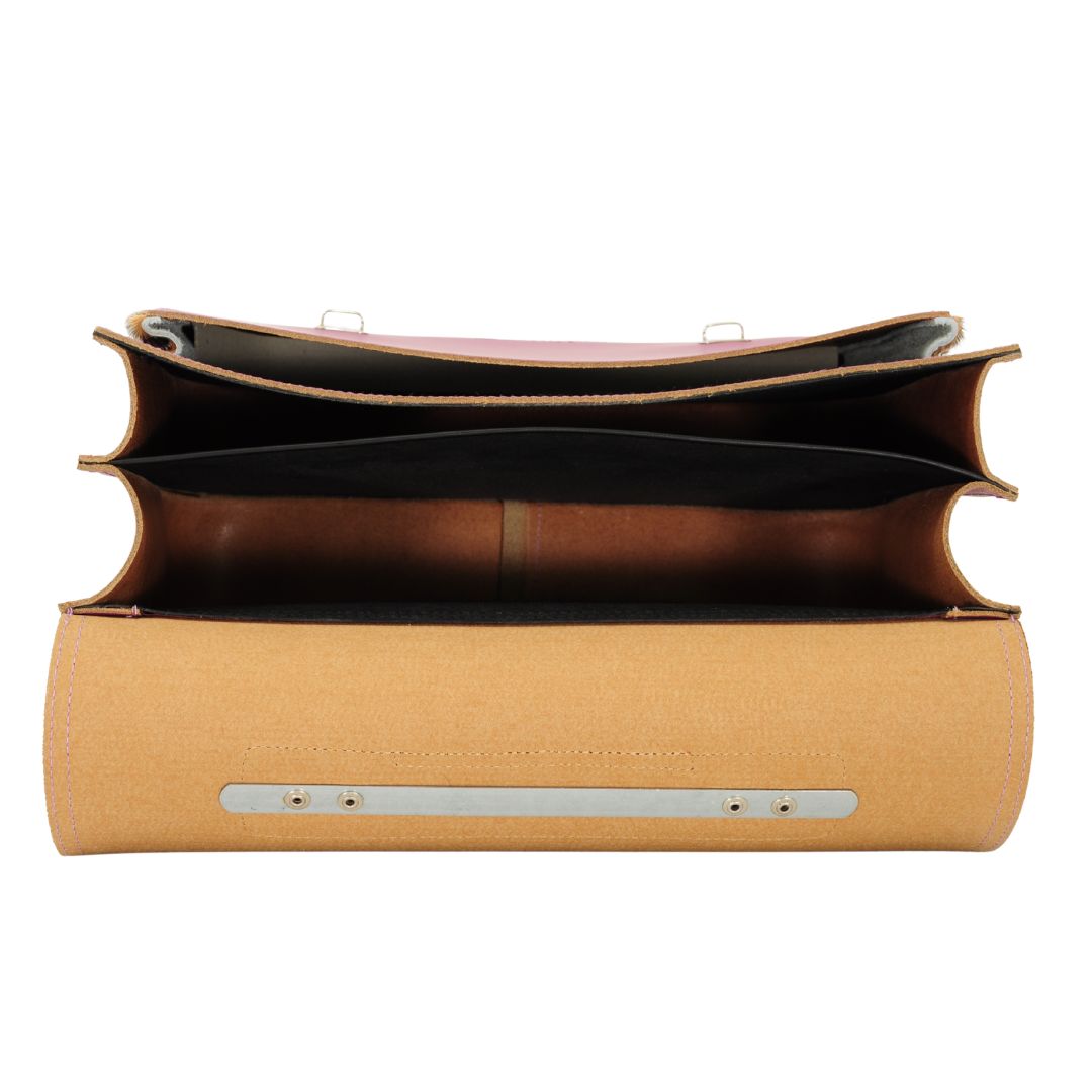 Own Stuff Boekentas Classic Leopard Plum