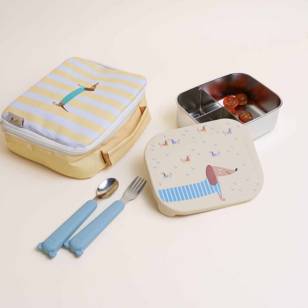 RVS brooddoos teckel