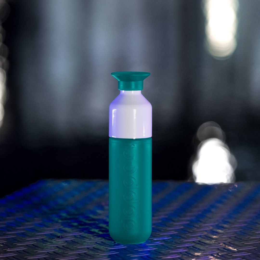 gerecycleerde drinkfles