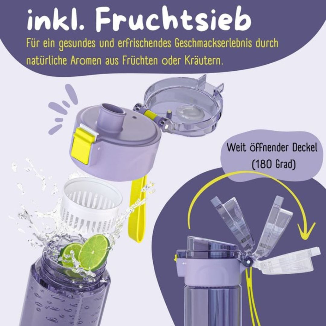 Drinkfles Bearfoot Unicorn 500ml