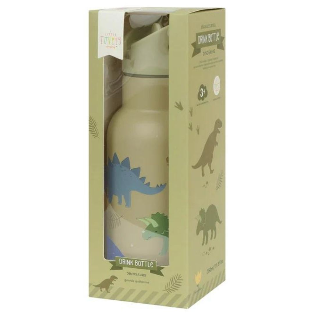 Drinkfles/Thermosfles Dino 350 ml - A little lovely company