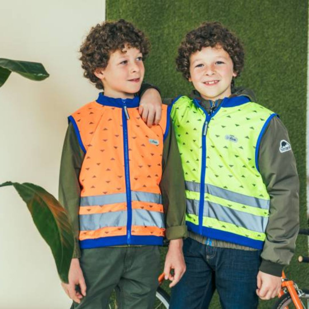 GoFluo Jackson oranje - Fluohesje - Kids