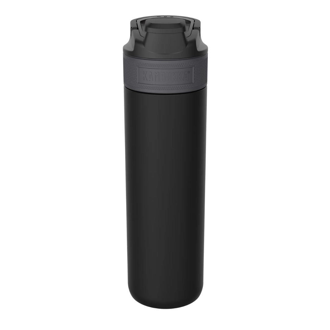 zwarte drinkfles kambukka