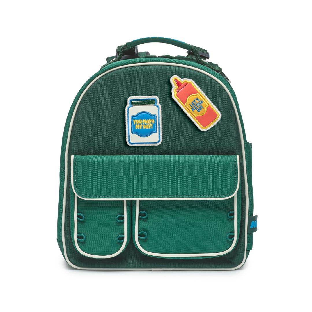 groene kleuterrugzak Moodbag