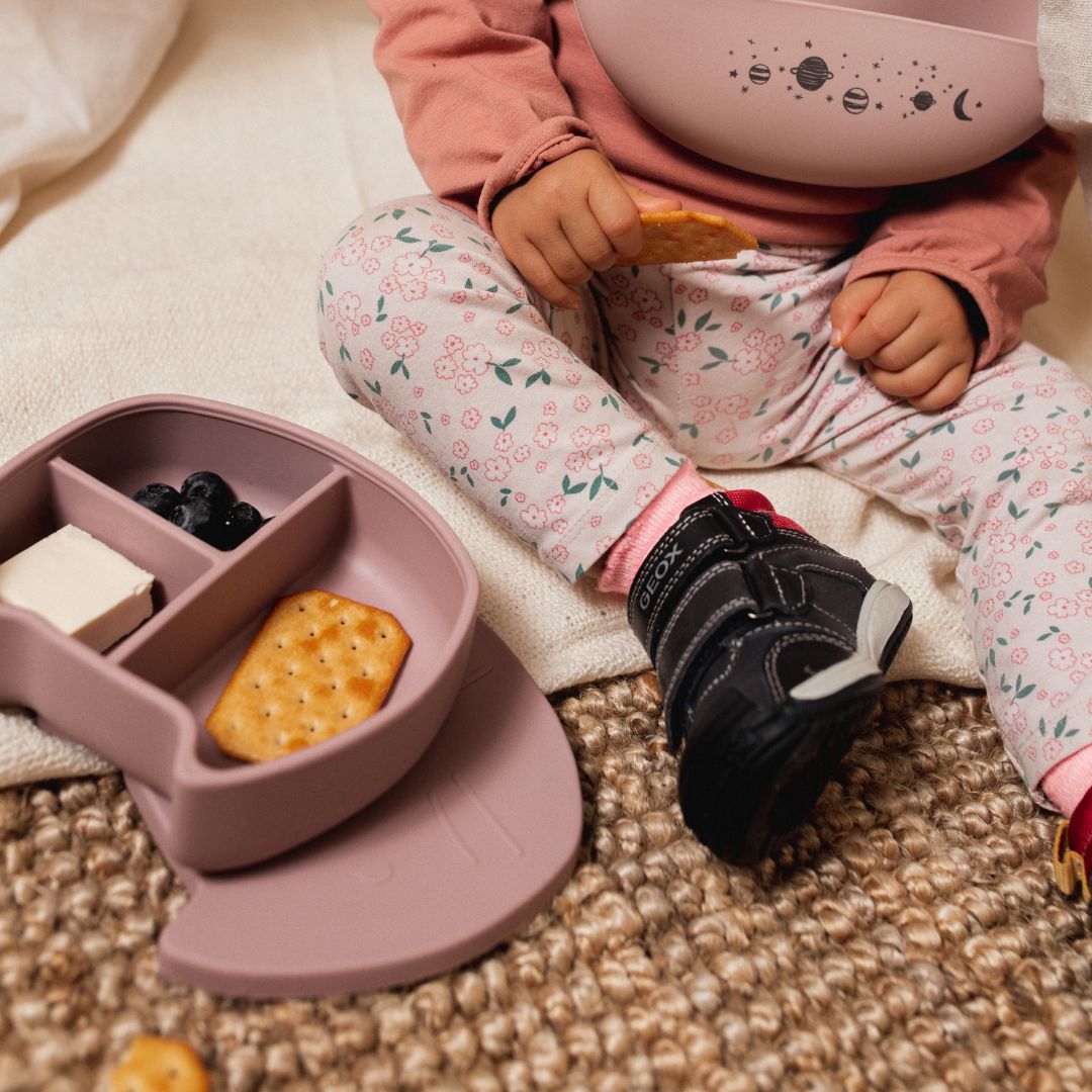 Lunchbox/Snackbox Cotton Cloud Siliconen Pippa the cat Smokey Blue