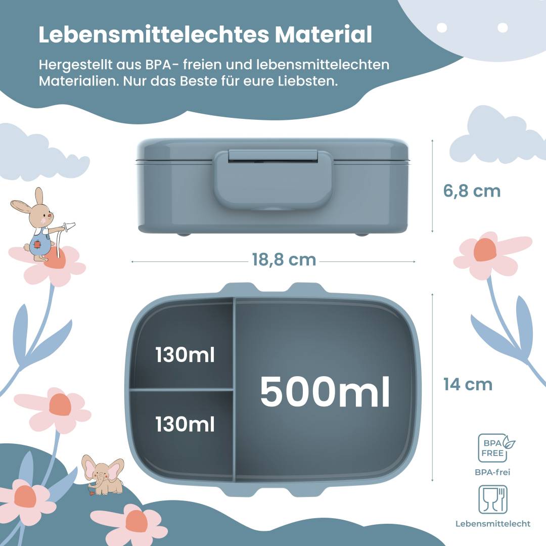 brooddoos met vakjes