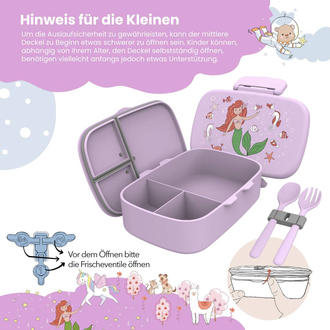 Lunchbox Bearfoot zeemeermin
