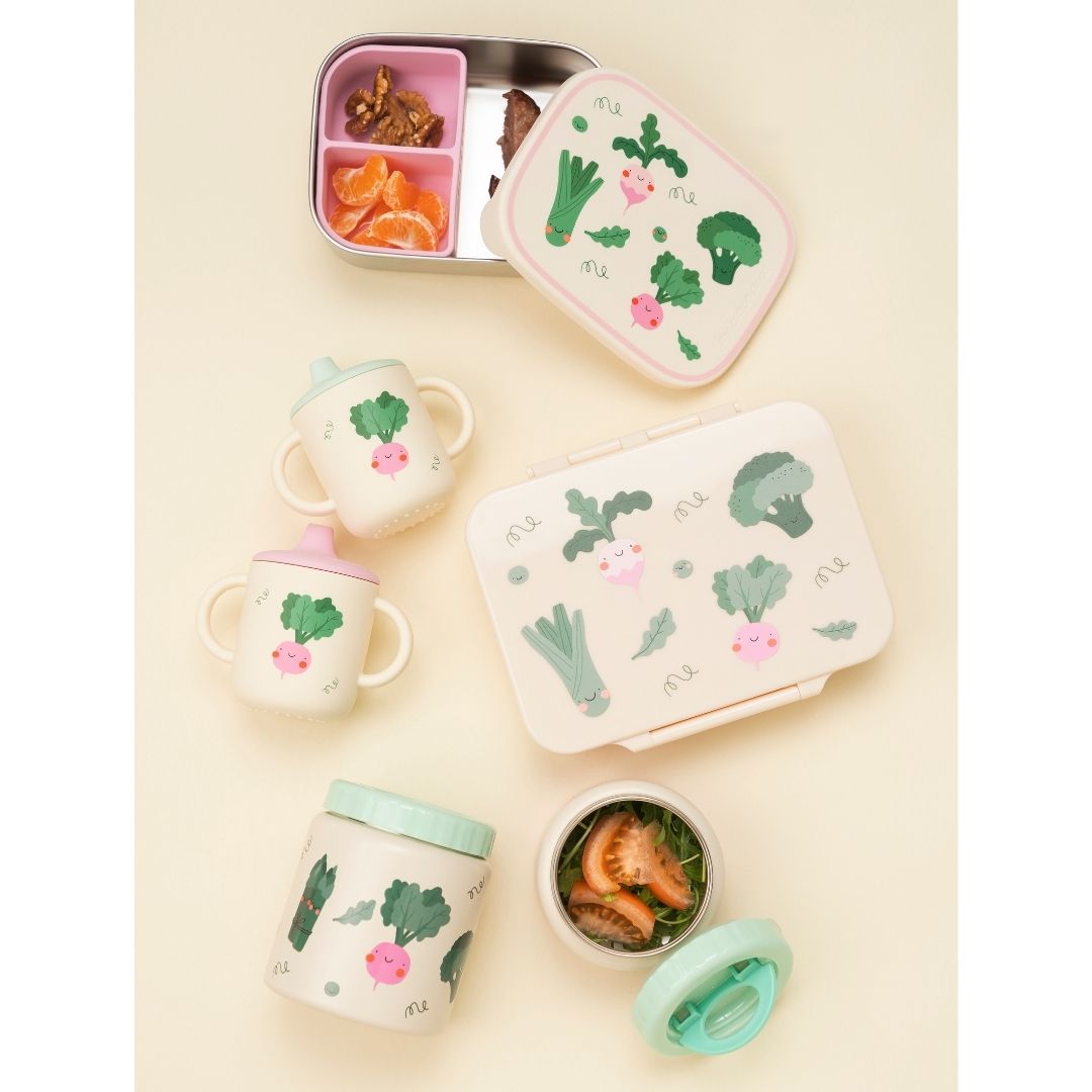 Lunchbox RVS The Cotton Cloud - Veggie Pals