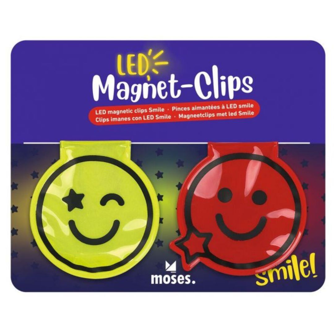 B2B Magneetclips - Set van 2 - Smiley