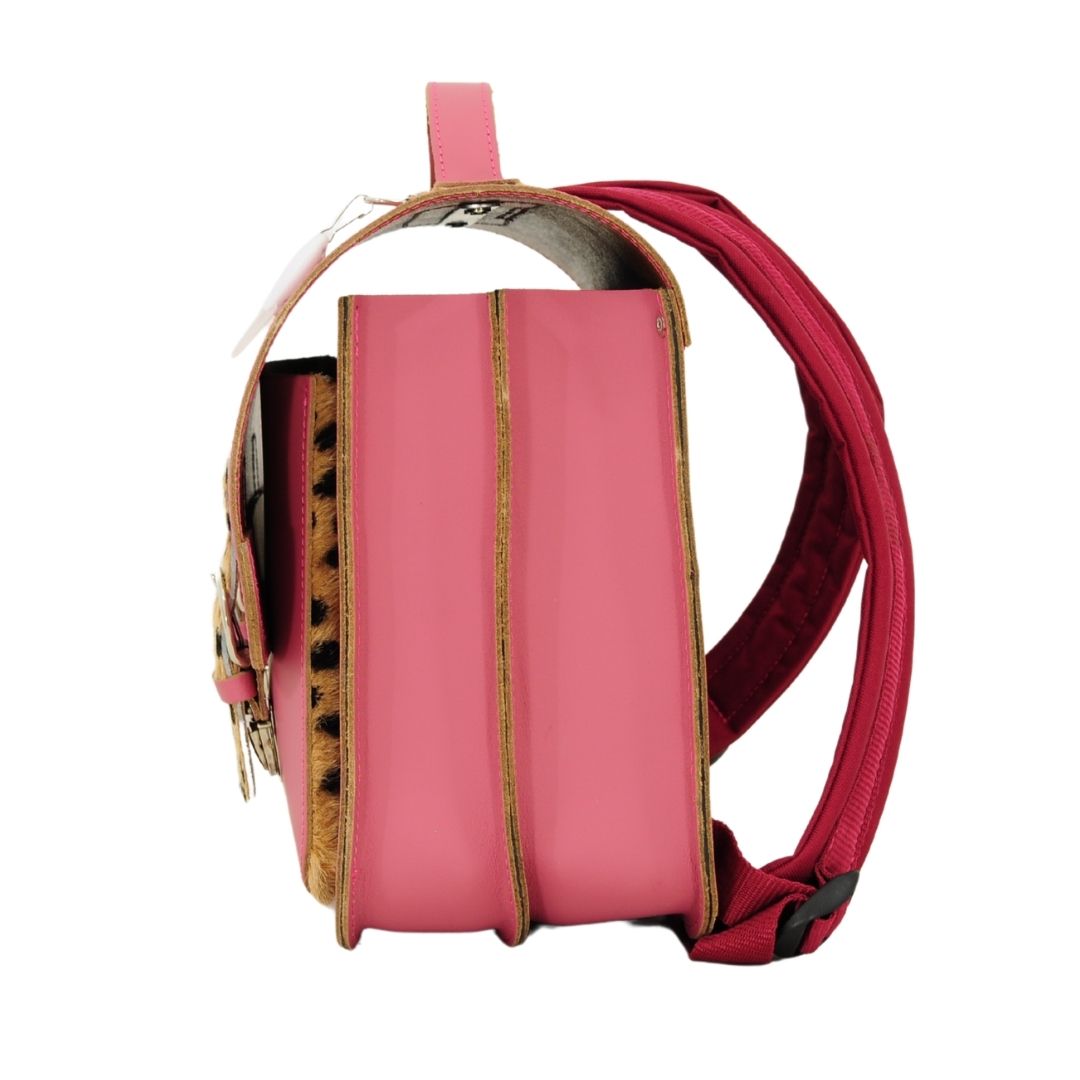 Own Stuff Boekentas Classic Leopard Antique Pink