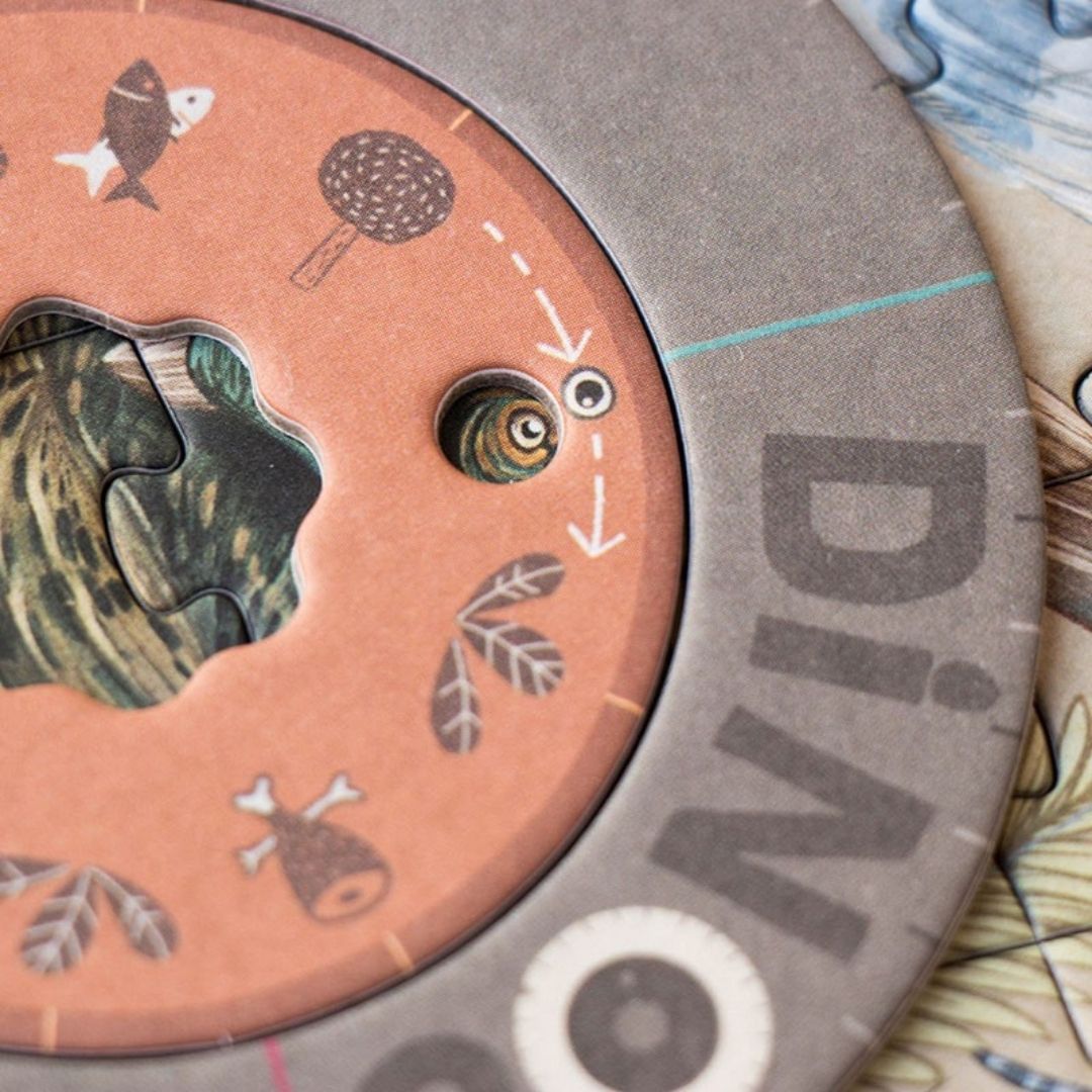 Puzzel Londji - Dinos Explorer - 350 stuks + 8jr