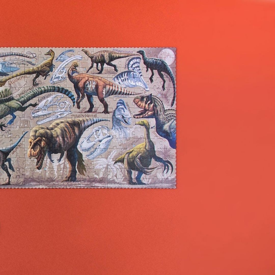 Puzzel Londji - Dinos Explorer - 350 stuks + 8jr