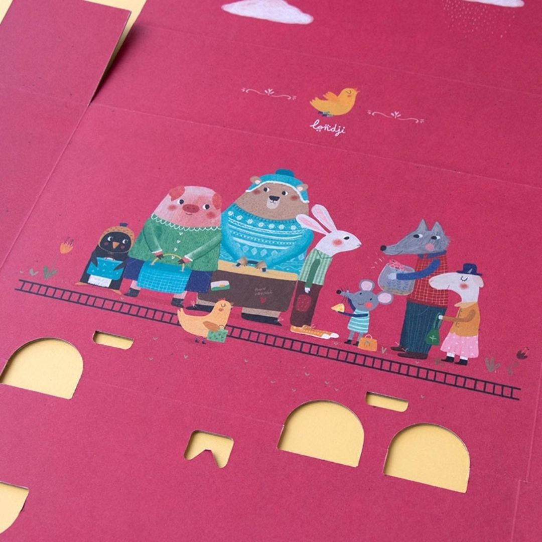 Puzzel Londji - My little train - 30 stuks +2jr