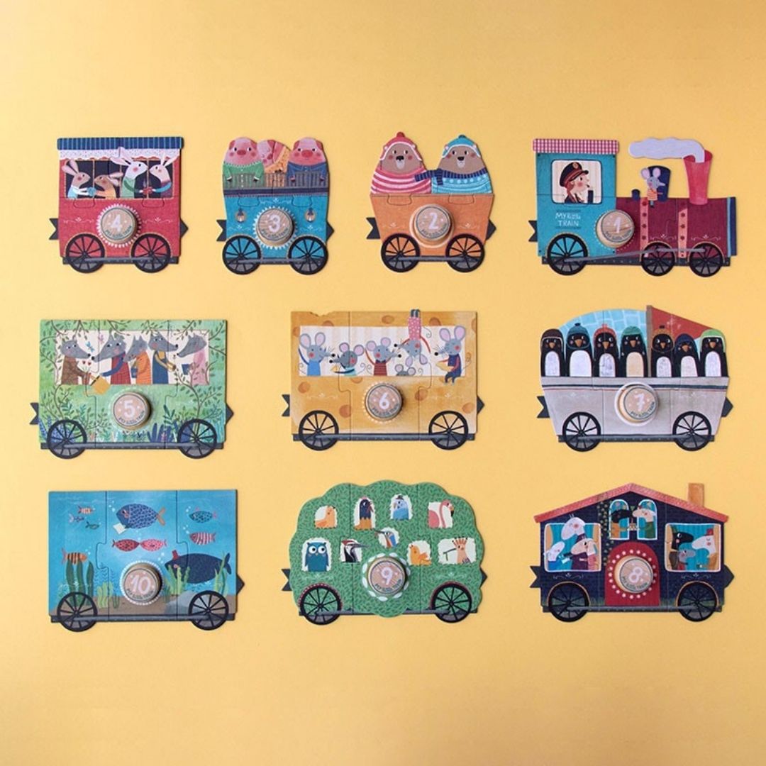 Puzzel Londji - My little train - 30 stuks +2jr