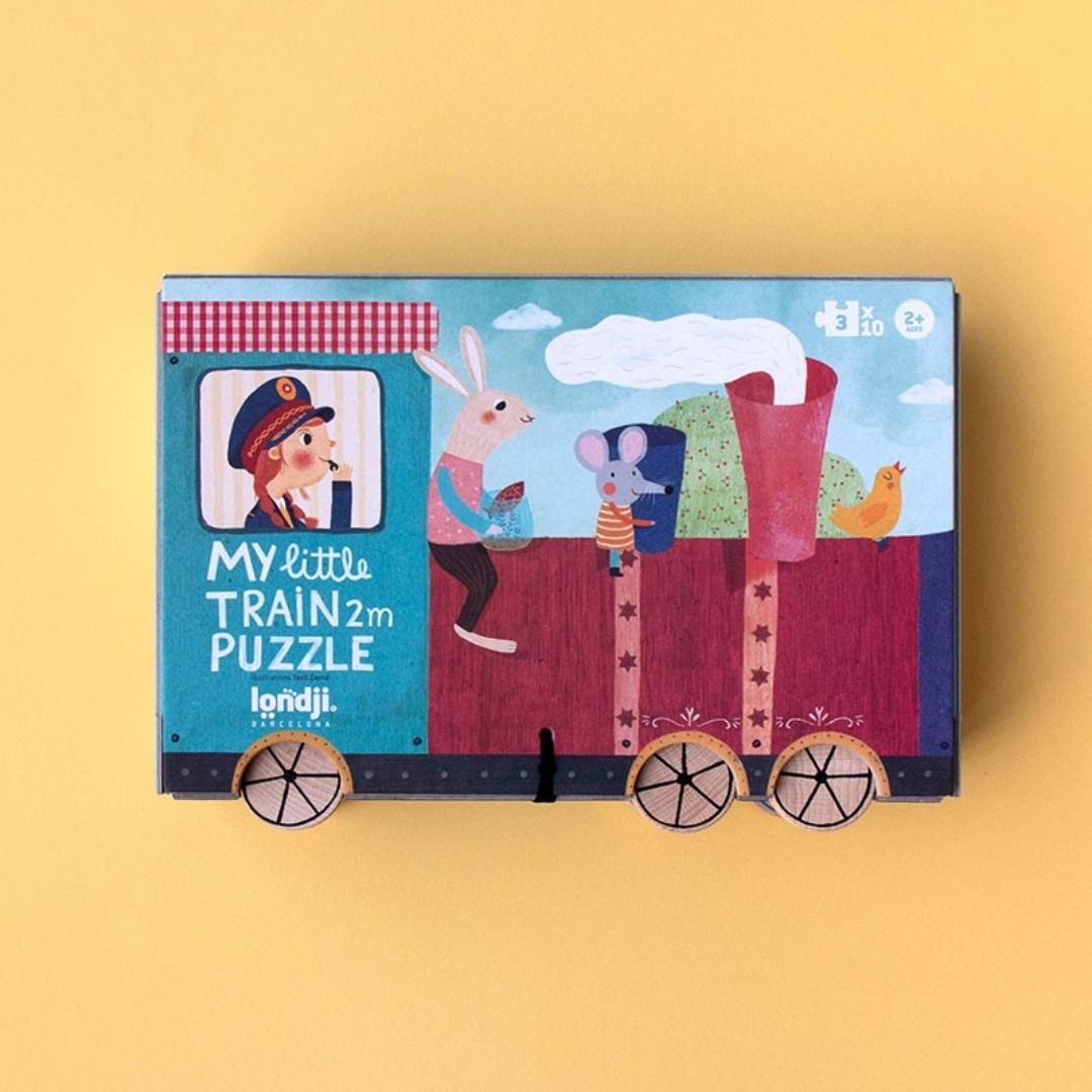 Puzzel Londji - My little train - 30 stuks +2jr