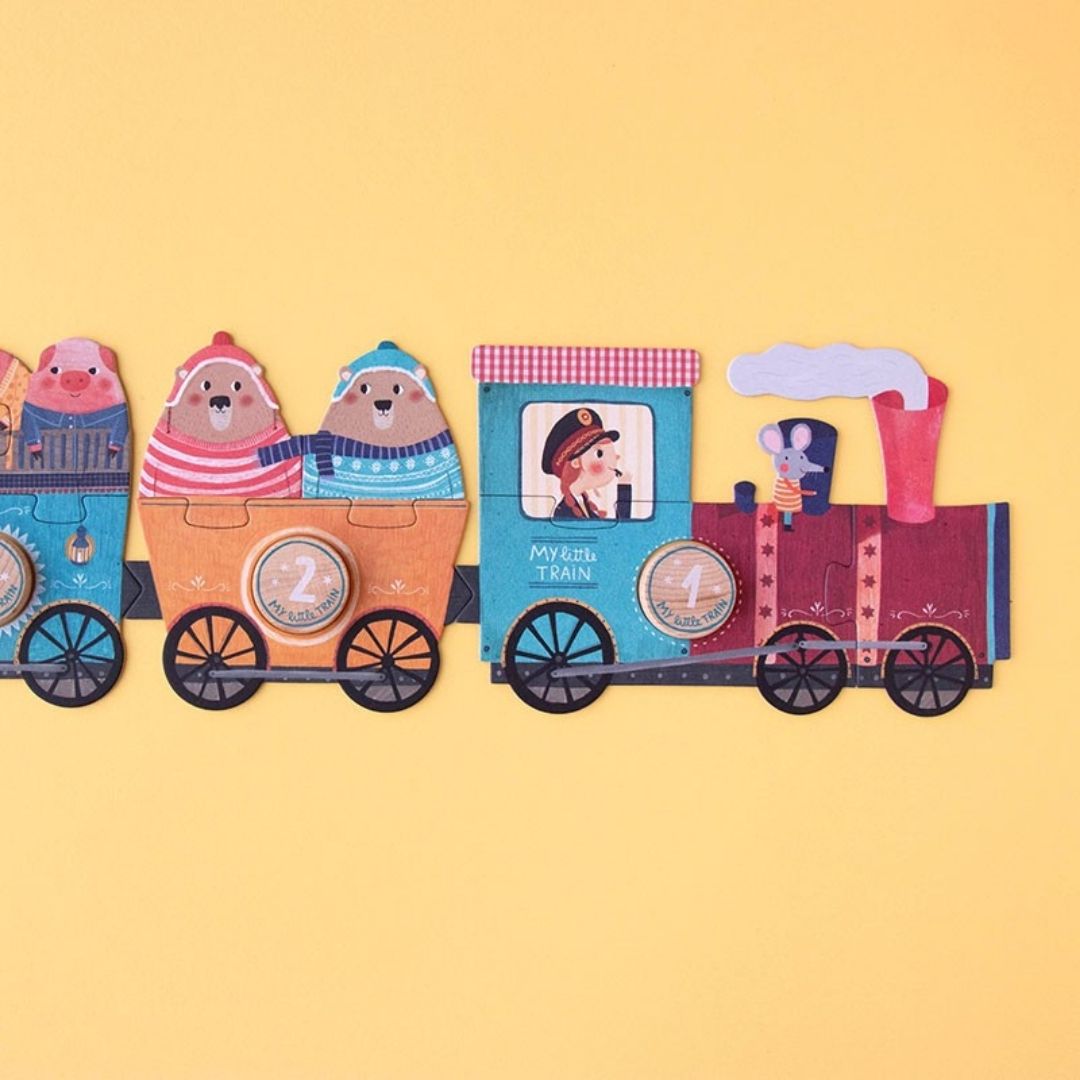 Puzzel Londji - My little train - 30 stuks +2jr