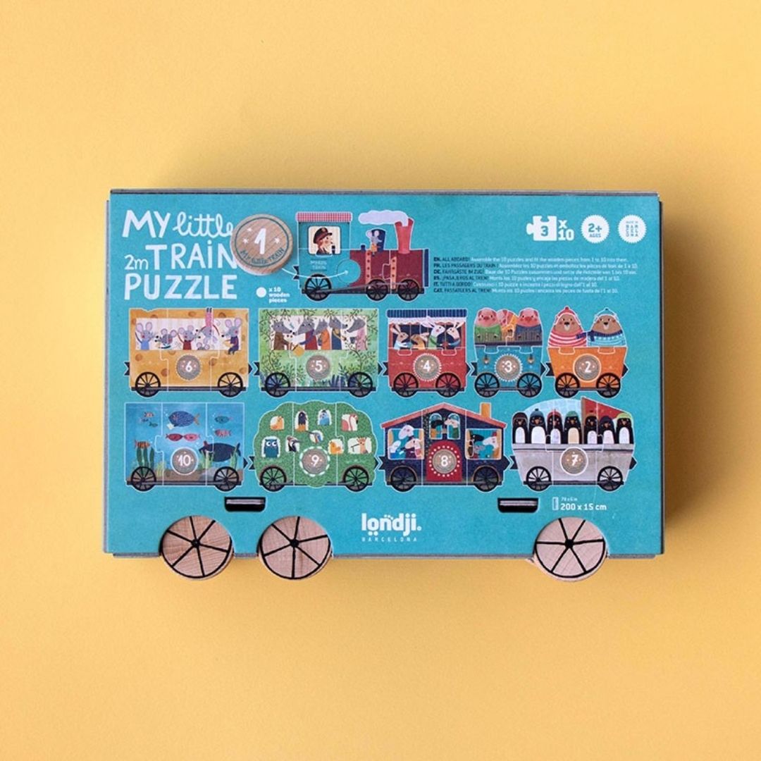 Puzzel Londji - My little train - 30 stuks +2jr