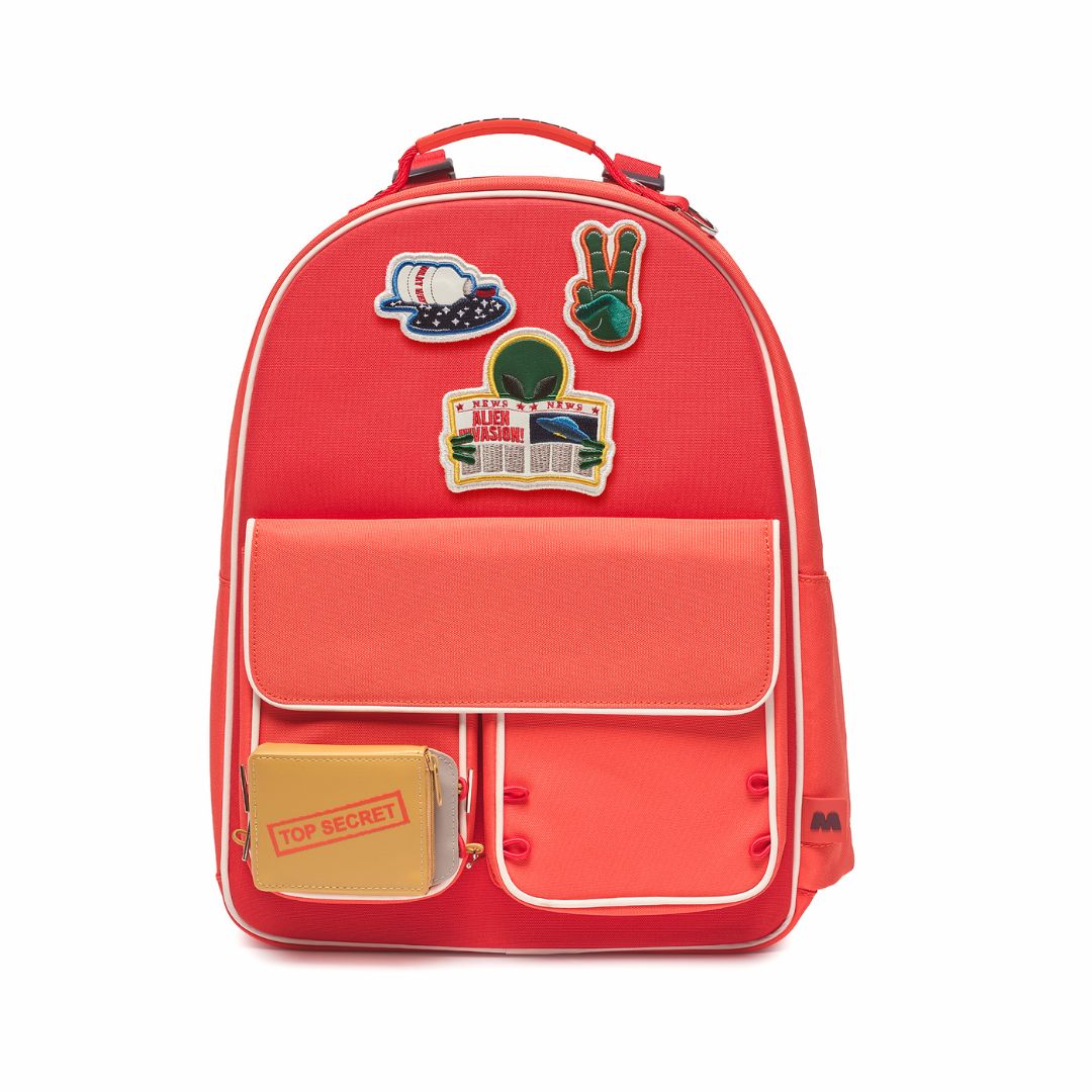 Moodbag rugzak eerste leerjaar rood