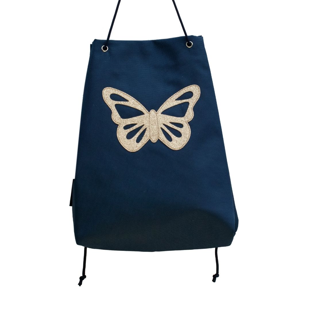 Sporttas Caramel et Cie Blue Butterfly