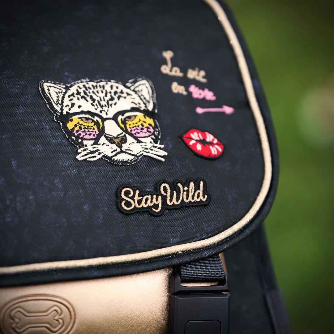 Stones and Bones Boekentas Lotus Pl La Vie En Rose