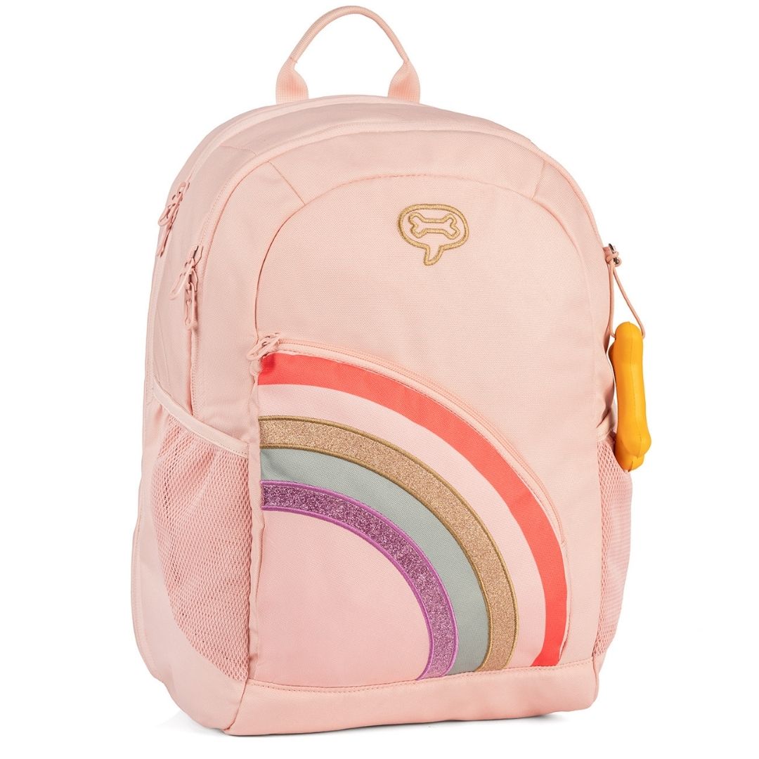 rugzak eerste leerjaar met regenboog stones and bones