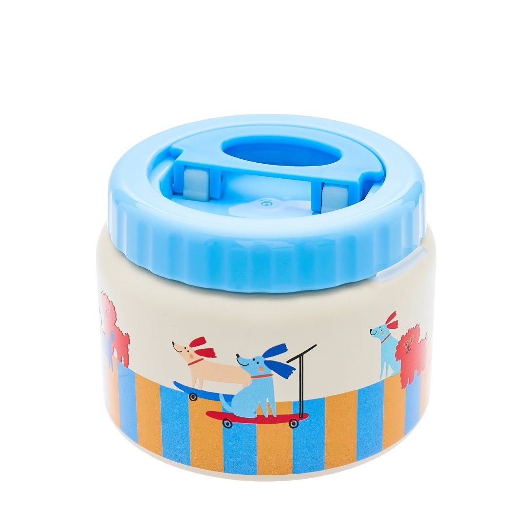 Thermosbeker blauw 350ml