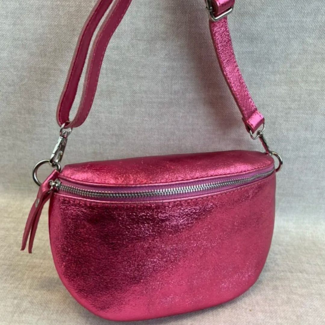 Heuptas Dames Metallic Roze