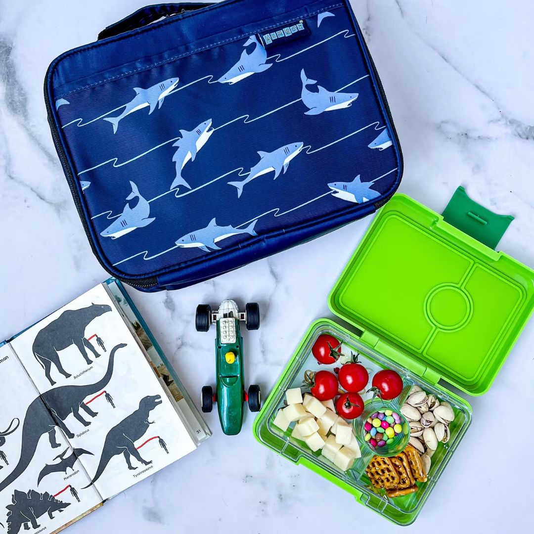 Yumbox Snack 3 vakken Lime Green Rocket