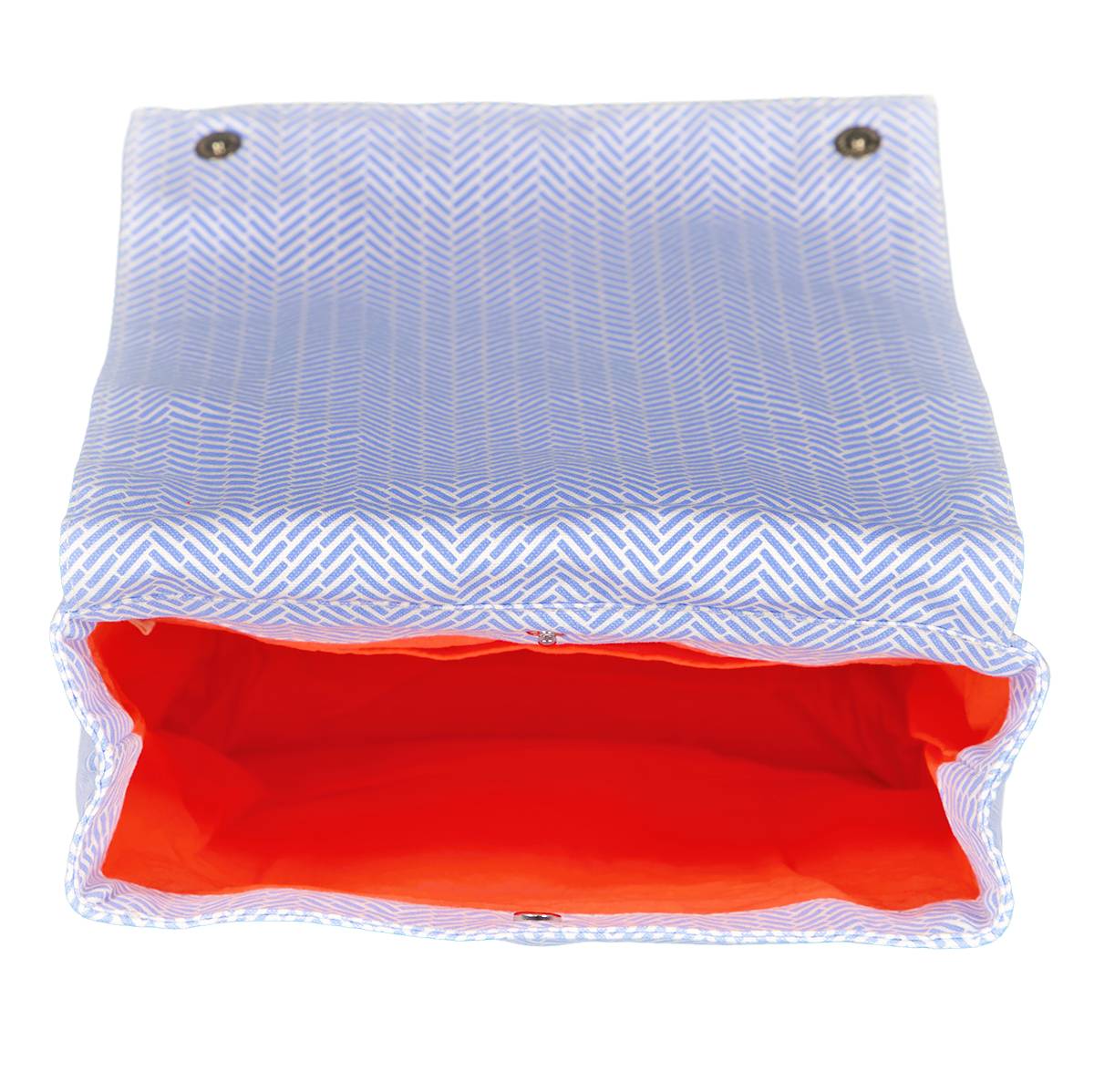 Lichtblauwe kleutertas