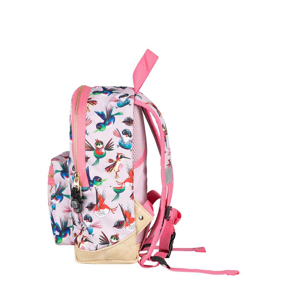 Rugzak Kleuter Pick & Pack Birds Pink small