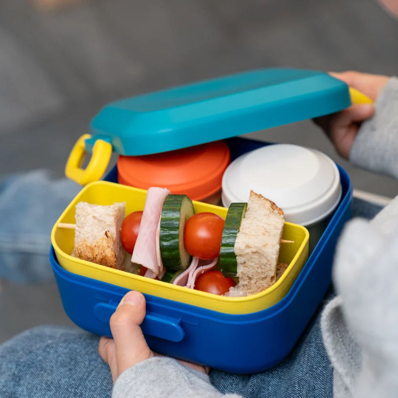 bento lunchbox met vakjes