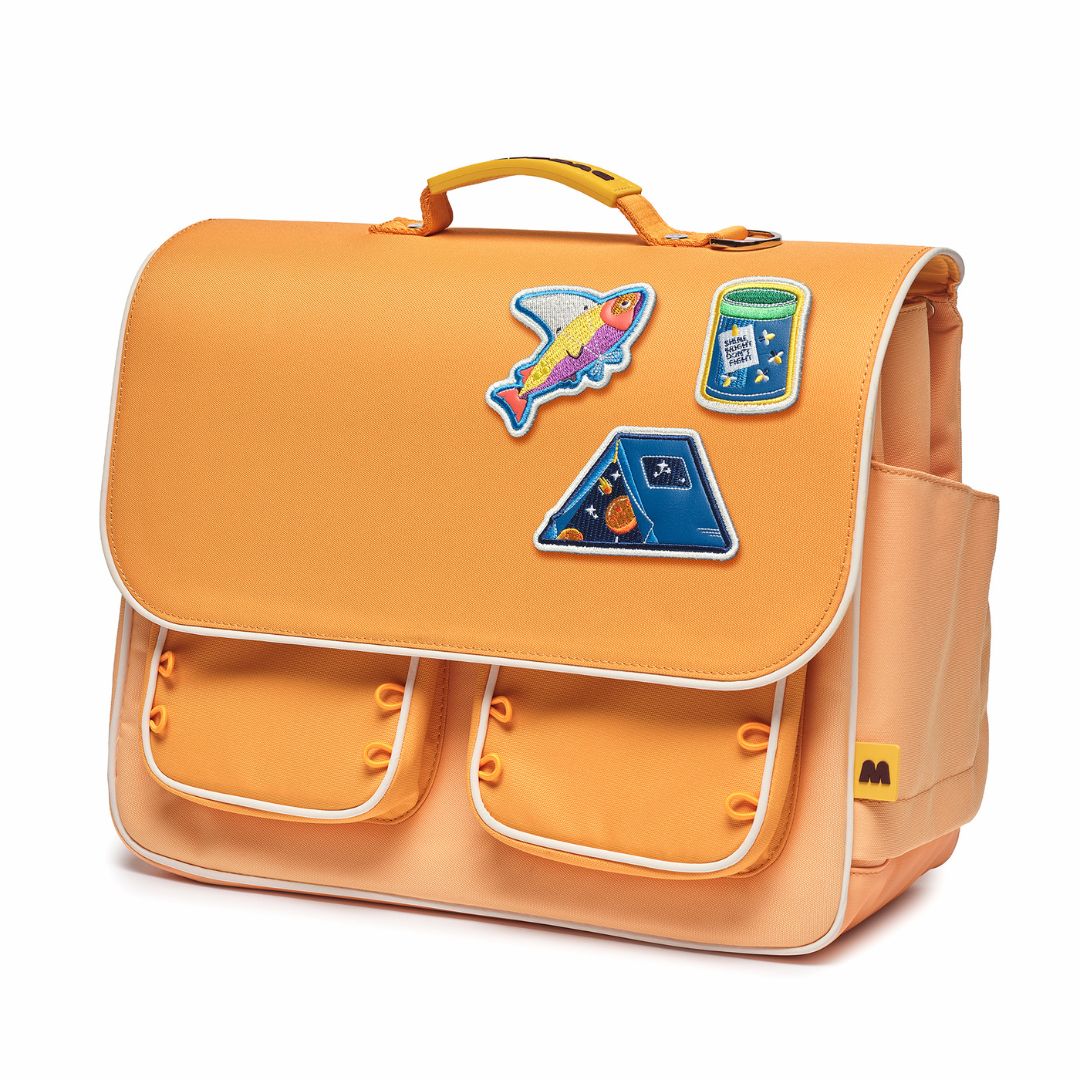 Moodbag boekentas eerste leerjaar geel