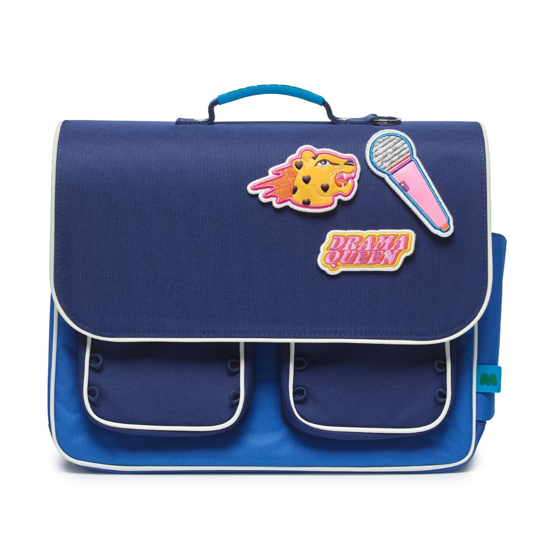 boekentas eerste leerjaar blauw Moodbag