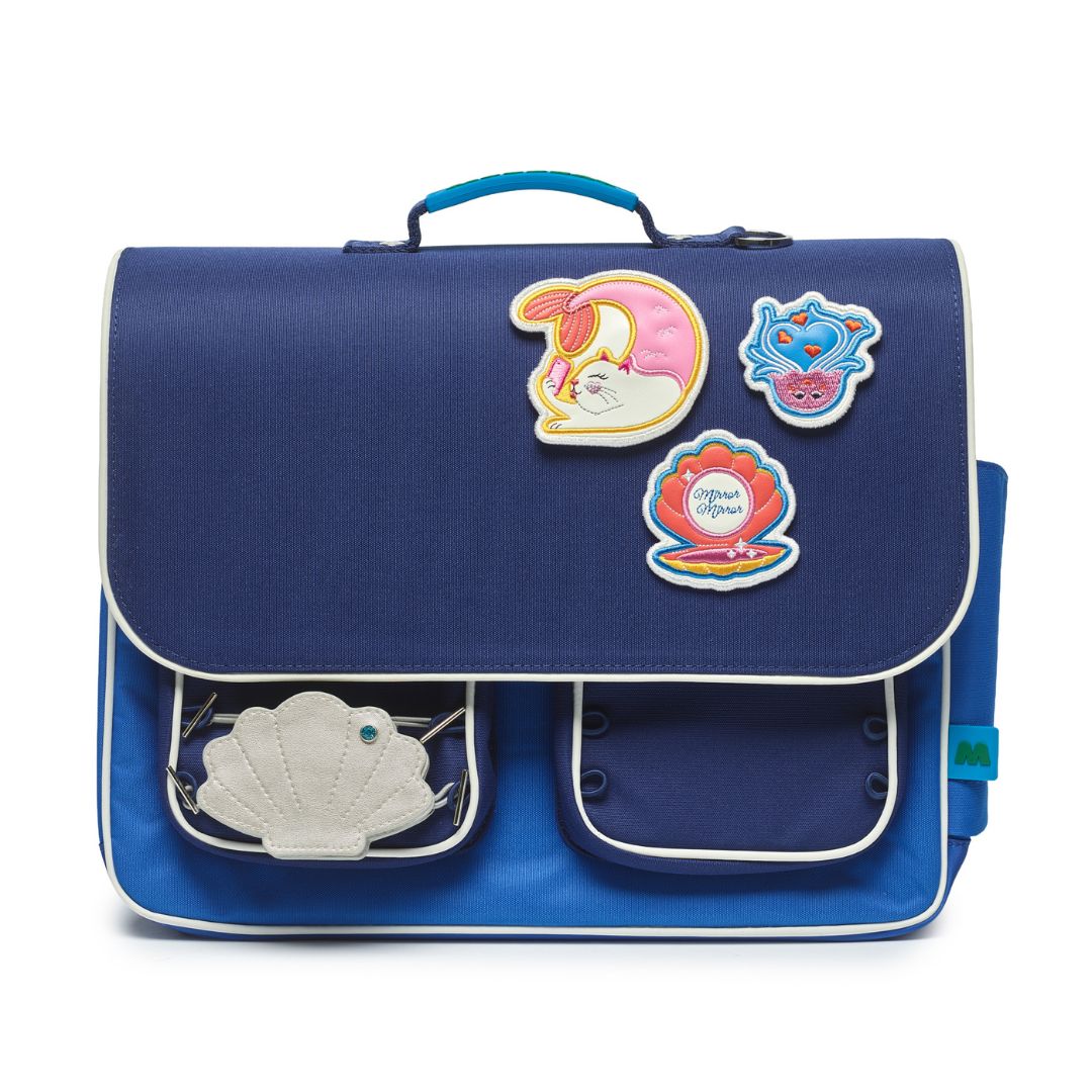 boekentas eerste leerjaar blauw Moodbag