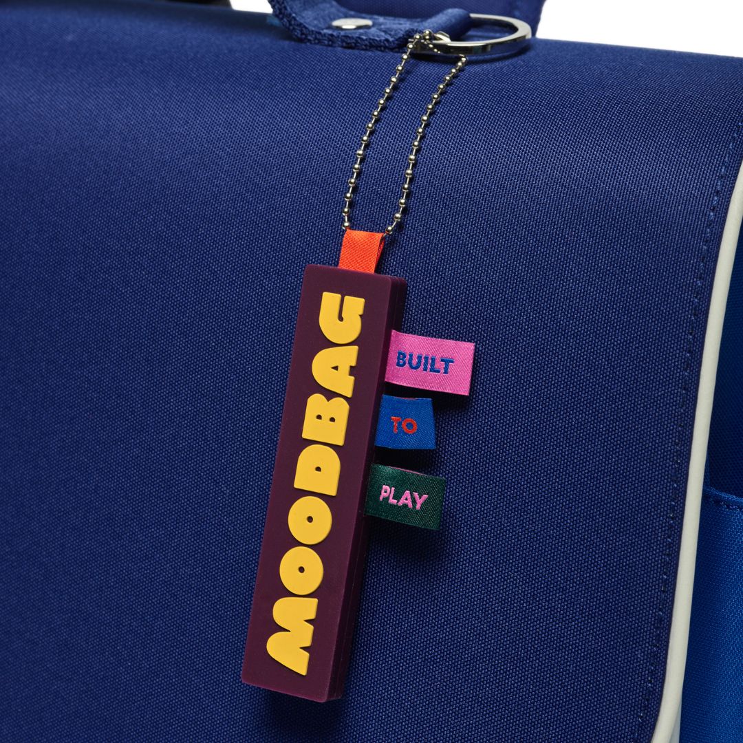 boekentas eerste leerjaar blauw Moodbag