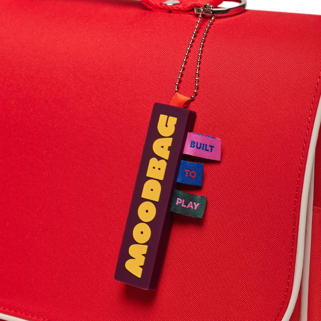 Boekentas eerste leerjaar Moodbag rood