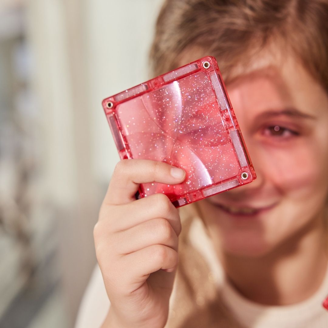 magneettegels met glitter