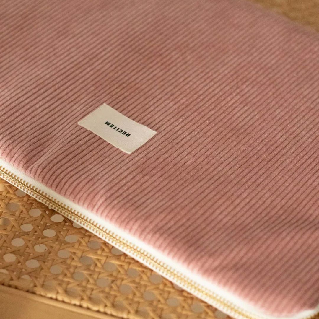 laptop sleeve roze