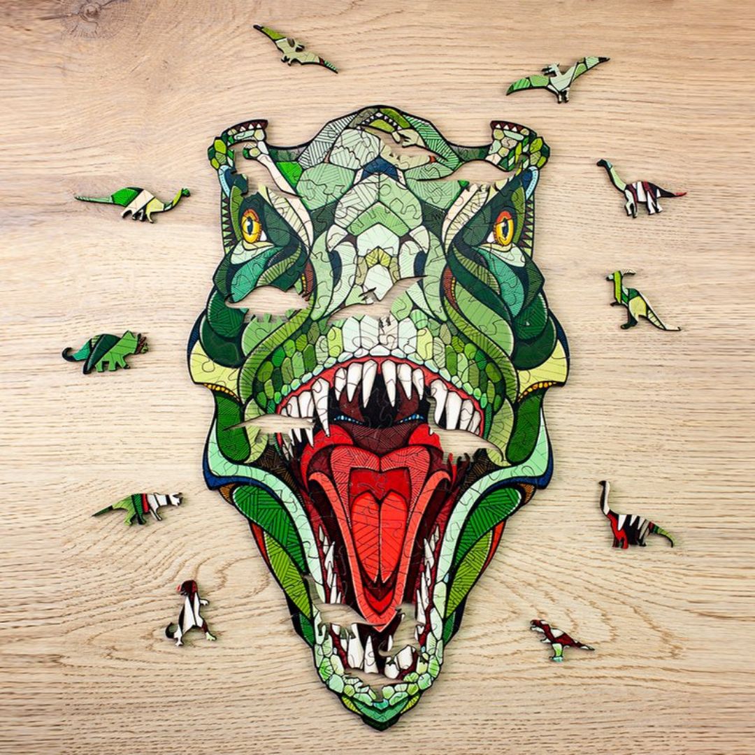 puzzel dinosaurus