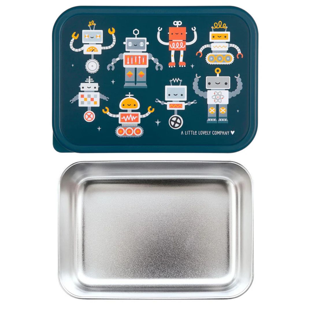 Brooddoos RVS robot