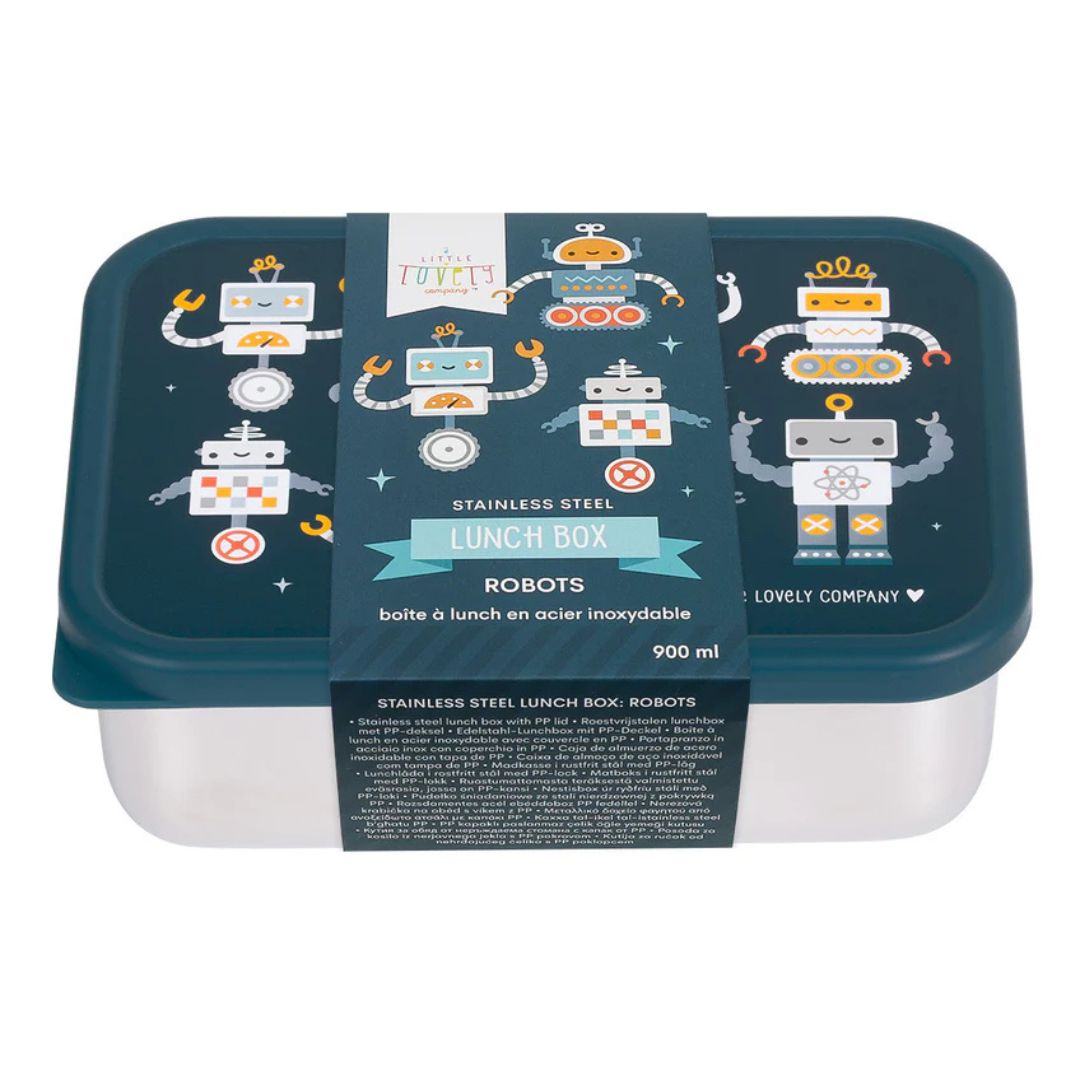 Brooddoos RVS robot