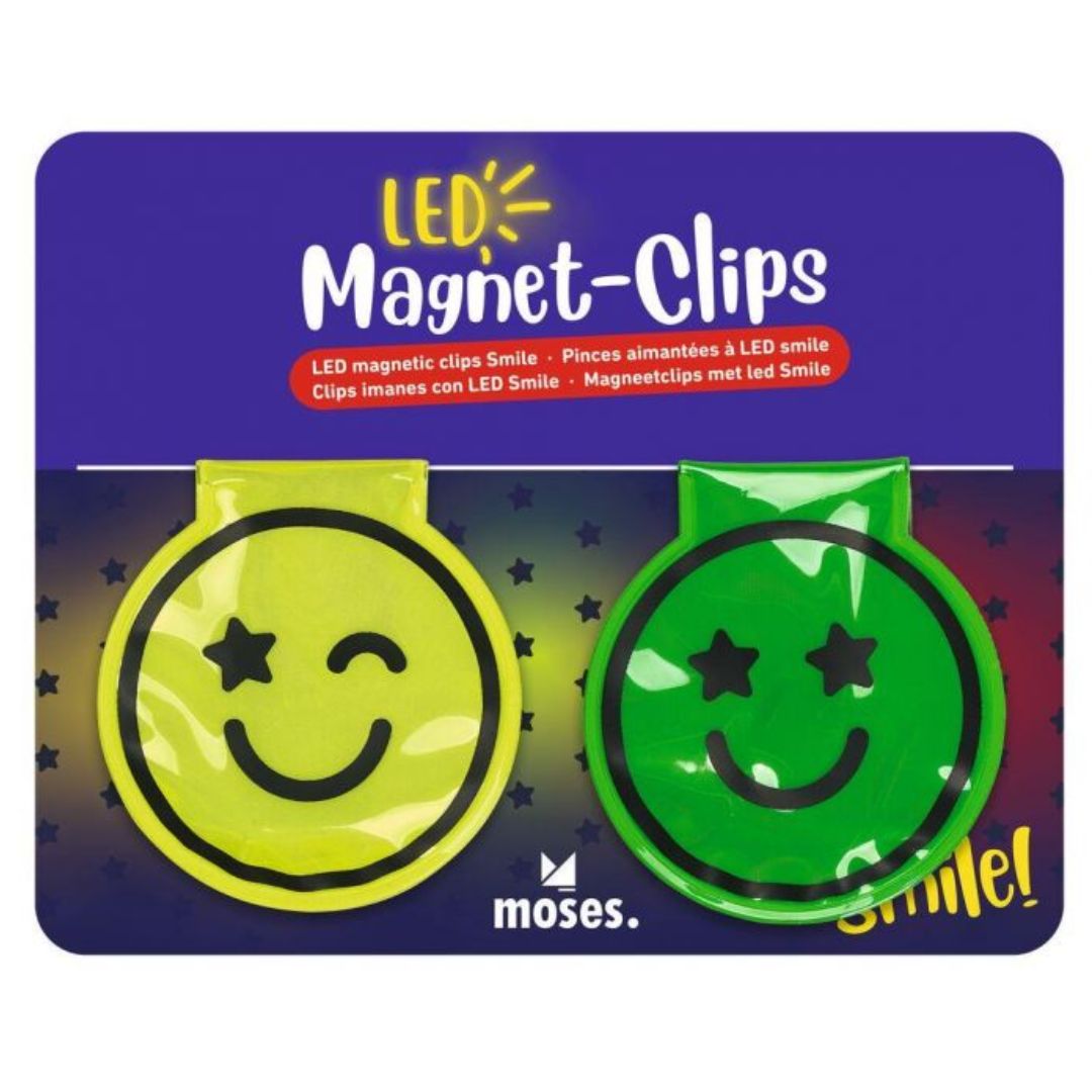B2B Magneetclips - Set van 2 - Smiley